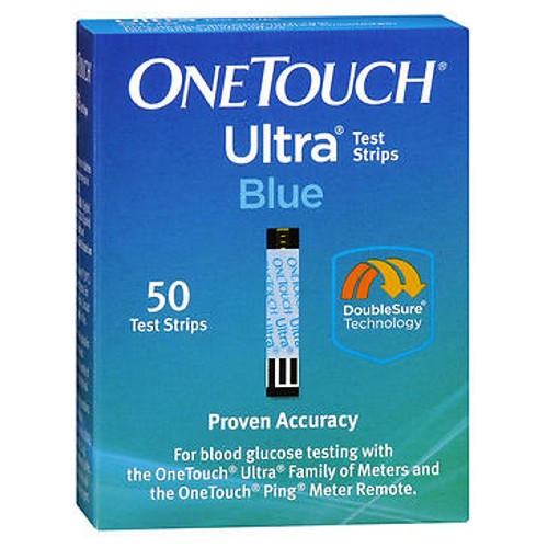 Onetouch, Onetouch Ultra Test Strips, Count of 50