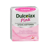 DulcoEase, DulcoEase Pink Stool Softener Softgels, 25 Caps