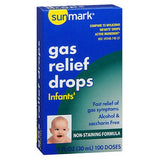 Sunmark, Sunmark Infants Gas Relief Drops, Count of 1