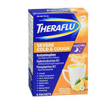 Novartis Consm Hlth Inc, Theraflu Severe Cold Cough Nighttime Packets, Honey Lemon Flavor 6 Each