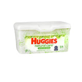 Huggies, Huggies Natural Care Wipes Tub, Fragrance Free 64 Each