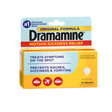 Med Tech Products, Dramamine Tablets Original Formula, 50 mg, 36 Tabs