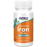 Now Foods, Iron 36 mg Double Strength, 90 Vcaps