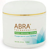Abra Therapeutics, Foot Revival Cream, 4.5 Oz, Peppermint and Willow