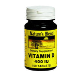 Nature's Blend, Vitamin D, 400 IU, Count of 1