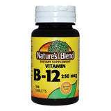 Vitamin B 12 100 Tabs By Nature's Blend