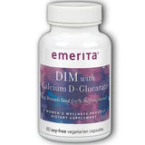 Emerita, DIM Formula with Calcium D-Glucarate, 60 ct
