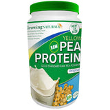 Growing Naturals, Pea Protein Powder, Original 2.01 Lb