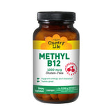 Country Life, Methyl B-12, 1000 Mcg, 60 Loz