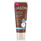 Jason Natural Products, Smoothing Coconut Hand & Body Lotion, 8 Oz