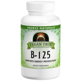 Source Naturals, Vegan True B-125, 125 mg, 60 Tabs