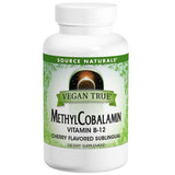 Source Naturals, Vegan True Methylcobalamin Vitamin B-12, 1 mg, Cherry 60 Tabs