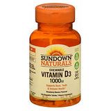 Sundown Naturals, Sundown Naturals Chewable Vitamin D3, 1000 IU, Strawberry-Banana Flavor 120 Tabs