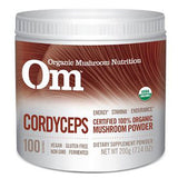 Organic Cordyceps Mushroom Powder 7.05 Oz By Om Mushrooms