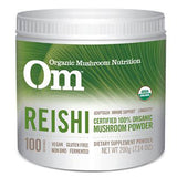 Organic Reishi Mushroom Powder 7.05 Oz By Om Mushrooms