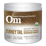 Organic Turkey Tail Mushroom Powder 7.05 Oz By Om Mushrooms