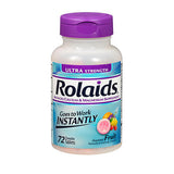 Rolaids, Rolaids Ultra Strength, Assorted Fruit 72 Chewable Tablets