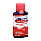 Airborne, Mucinex Sinus-Max Severe Congestion Relief Liquid, 6 oz