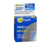 TRUEplus 28 G Sterile Lancets 100 Each By Sunmark