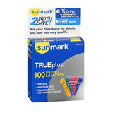 Sunmark, TRUEplus 33 G Sterile Lancets, 100 Each