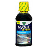 Procter & Gamble, Vicks NyQuil Severe Cold & Flu Liquid, 12 oz