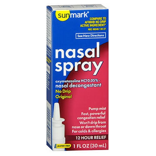 Sunmark, Nasal Spray No Drip Original, Count of 1