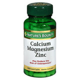 Nature's Bounty, Nature's Bounty Calcium Magnesium Zinc Caplets, 100 Caplets