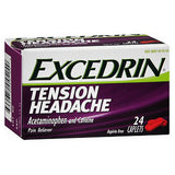 Novartis Consm Hlth Inc, Excedrin Tension Headache Caplets, 24 Caps