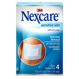 Nexcare Sensitive Skin Adhesive Pads 4 Each by Ace