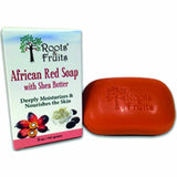 Bio Nutrition Inc, Roots & Fruits Bar Soap African Red with Shea Butter, 5 Oz