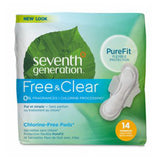 Maxi Pads Overnight, 14 Ct By Seventh Generation