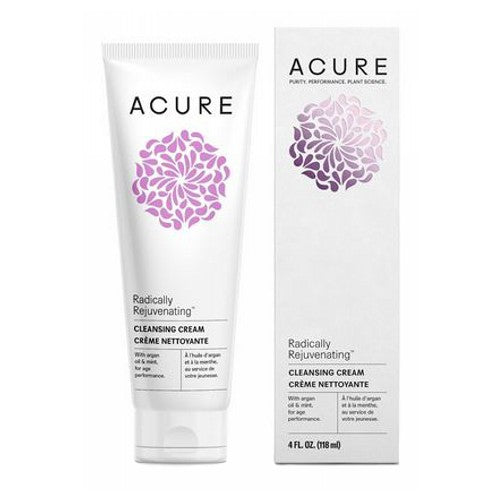 Acure, Radically Rejuvenating Cleansing Cream, 4 Oz