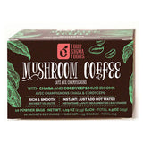 Mushroom Coffee with Chaga & Cordyceps Mushroom 10 Ct by Four Sigma Foods  Inc