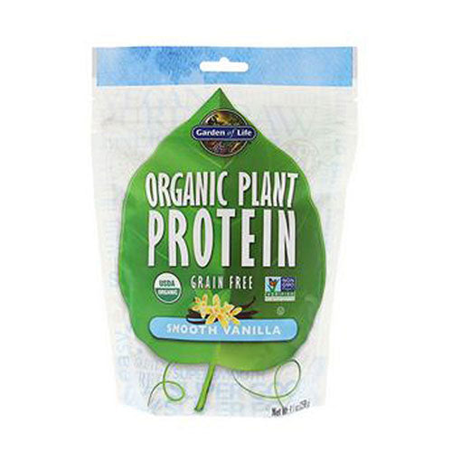 Garden of Life, Organic Plant Protein, Smooth Vanilla 9 oz