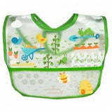 Green Sprouts, Wipe-Off Bibs, 3 Count