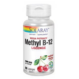 Solaray, Methyl B-12, 5000 mg, Cherry 60 Count