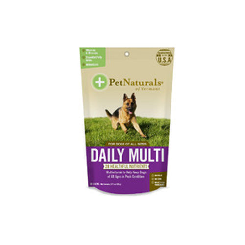 Pet Naturals of Vermont, Daily Multi for Dogs, 30 Chews