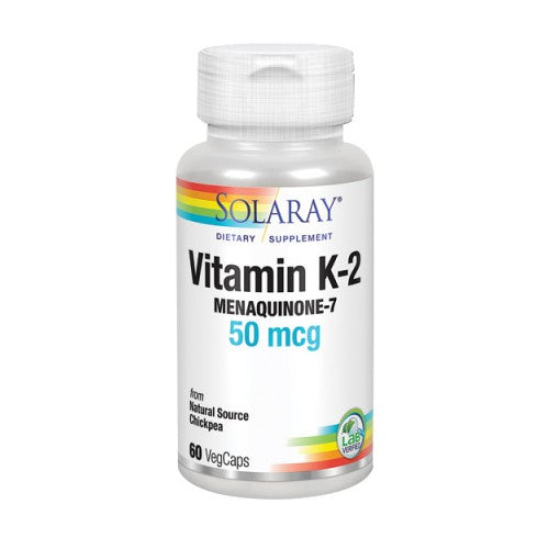 Vitamin K-2 Menaquinone-7 60 Veg Caps By Solaray