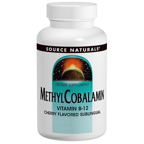 MethylCobalamin Cherry 240 Tabs By Source Naturals