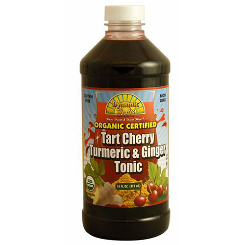 Organic Tart Cherry, Turmeric & Ginger Tonic 16 oz By Dynamic Health Laboratories