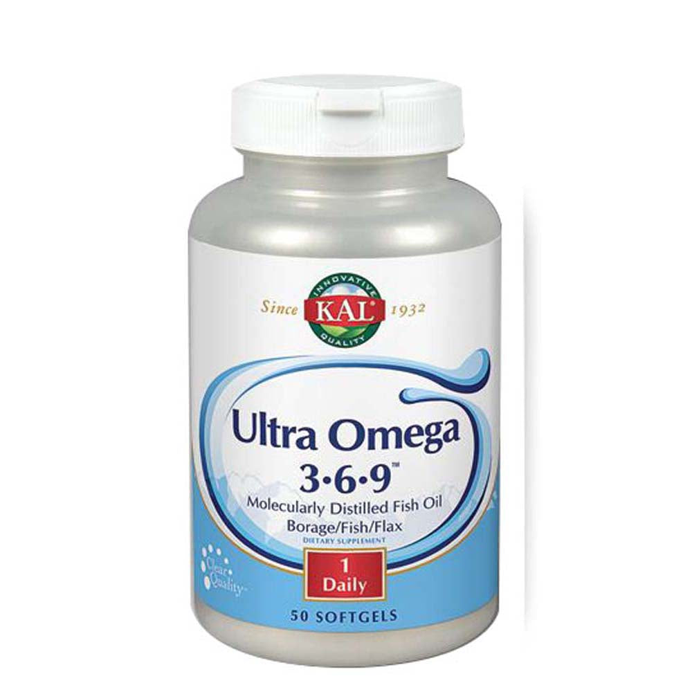Ultra Omega 3-6-9 200 Softgels By Kal