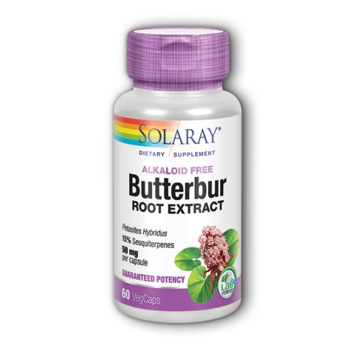 Butterbur Extract 60 Caps By Solaray