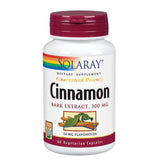 Solaray, Cinnamon Bark Extract, 300 mg, 60 Caps