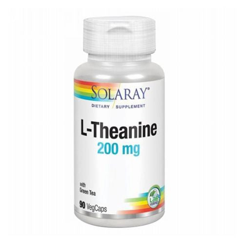 Solaray, L-Theanine, 200 mg, 90 Caps