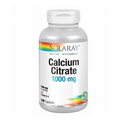 Solaray, Calcium Citrate, 240 Caps