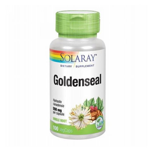 Solaray, Goldenseal, 550 mg, 100 Caps