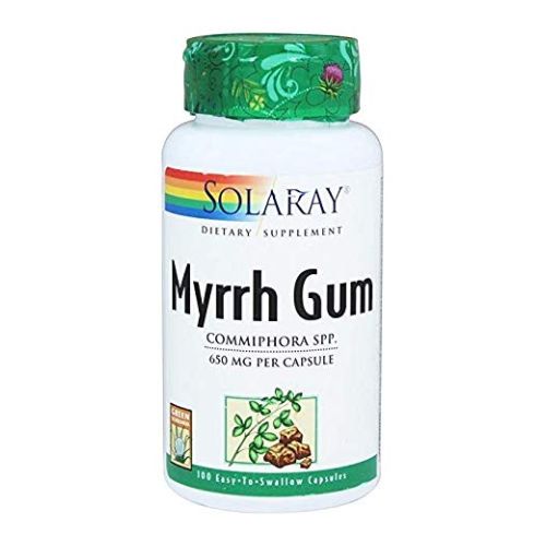 Solaray, Myrrh Gum, 100 Caps