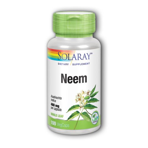 Solaray, Neem, 475 mg, 100 Caps