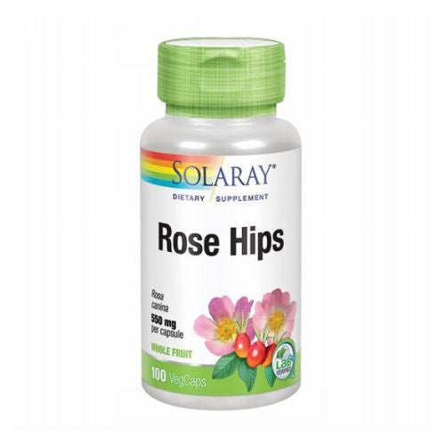 Solaray, Rose Hips, 550 mg, 100 Caps