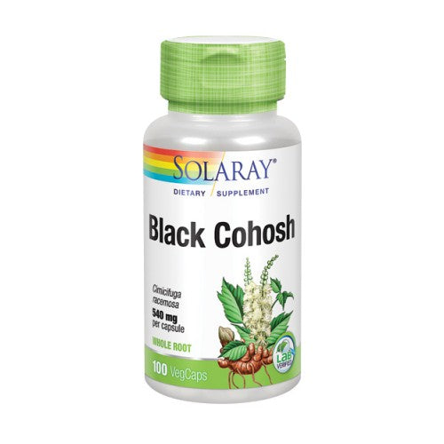 Black Cohosh 100 Caps By Solaray